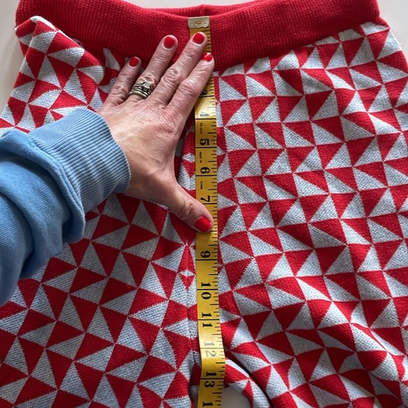 LUCCA couture patterned knit pants size M - Picture 10 of 14